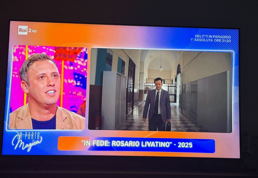 Al momento stai visualizzando “Dal dolore alla luce, Angelo Sferrazza commuove ‘La Porta Magica’ con una testimonianza intensa”