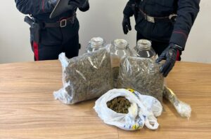 Scopri di più sull'articolo Agrigento – Nascondeva oltre 2kg di droga nel garage: arrestato