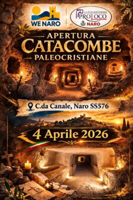 Al momento stai visualizzando Riapertura al pubblico delle storiche Catacombe Paleocristiane di Naro