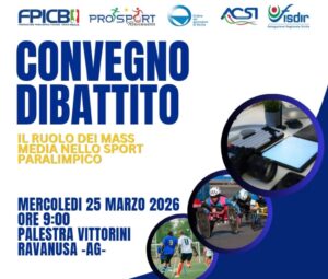Scopri di più sull'articolo Ravanusa ospita il convegno-dibattito sul ruolo dei mass media nello sport paralimpico