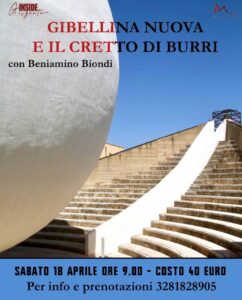 Scopri di più sull'articolo “Gibellina nuova e il Cretto di Burri” con Beniamino Biondi