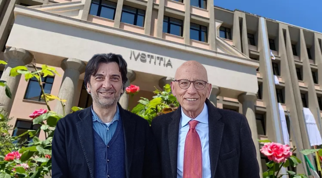 Al momento stai visualizzando Memoria e Impegno contro le mafie, Aldo Mucci (SGS) consegna una targa al giudice Giuseppe Melisenda Giambertoni