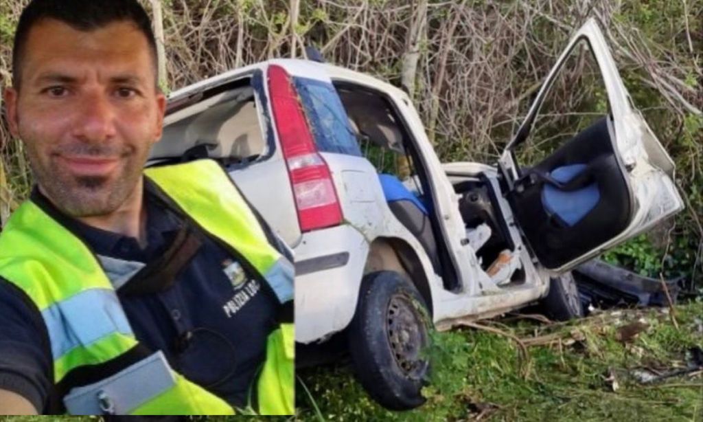 Al momento stai visualizzando Perde il controllo dell’auto e si schianta, morto vigile urbano di 49 anni