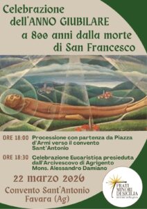 Scopri di più sull'articolo Favara in festa per San Francesco: 800 anni di eredità spirituale