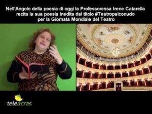 Scopri di più sull'articolo Teleacras – #Angolodellapoesia di Irene Catarella #Teatropalconudo