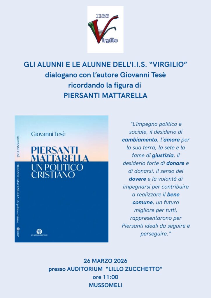 Scopri di più sull'articolo Presentazione libro su Piersanti Mattarella: continua tour scolastico