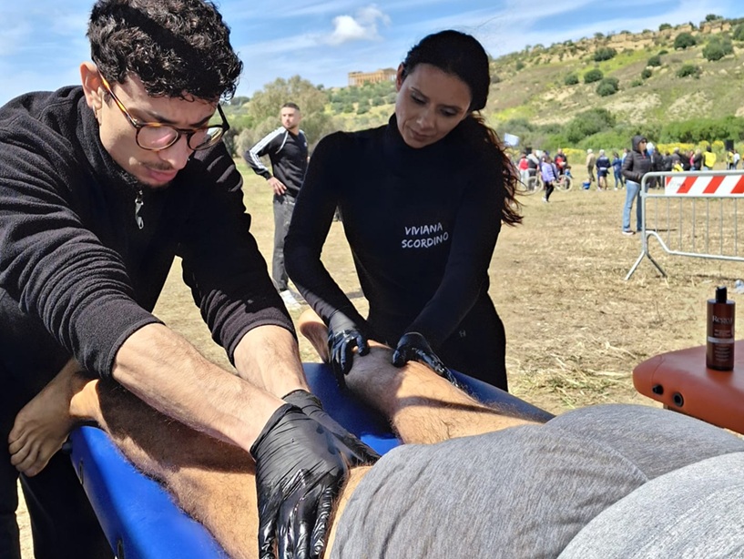 Al momento stai visualizzando Viviana Scordino brilla alla Granfondo della Valle dei Templi 2023