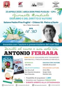 Scopri di più sull'articolo Antonio Ferrara a Favara: parole che educano e ispirano per il Libro