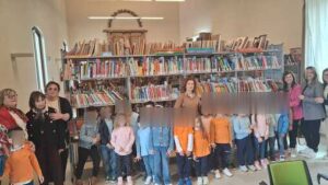 Scopri di più sull'articolo Visita dei bambini della scuola di Naro a Palazzo San Domenico di Canicattì