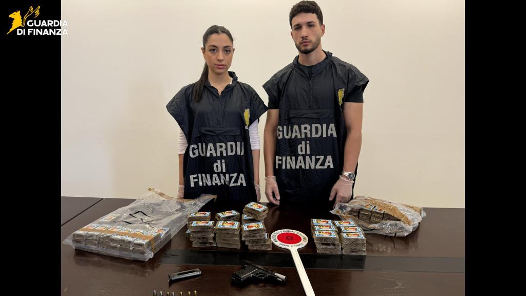 Al momento stai visualizzando Due arresti per dieci chili di hashish trovati in un pacco postale