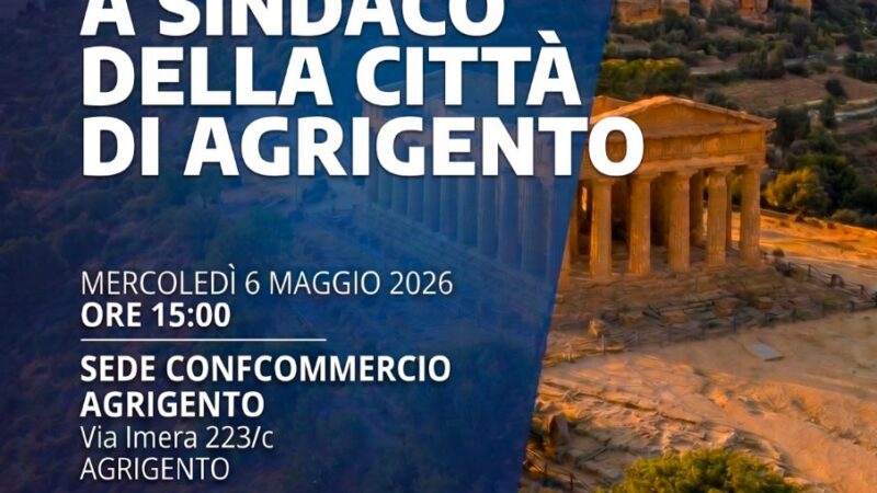 Al momento stai visualizzando Futuro del commercio ad Agrigento: dibattito tra candidati sindaco il 6 maggio