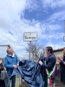 Scopri di più sull'articolo Intitolata a Salvatore Mirabile una nuova via a Cammarata