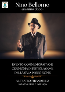 Scopri di più sull'articolo Ad un anno dalla scomparsa, Agrigento celebra Nino Bellomo con un tributo speciale