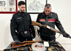 Scopri di più sull'articolo Controlli dei carabinieri in due comuni agrigentini: un arresto e due denunce