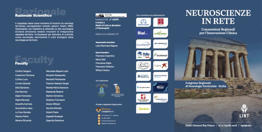 Al momento stai visualizzando Congresso regionale ad Agrigento: focus sulle neuroscienze in rete