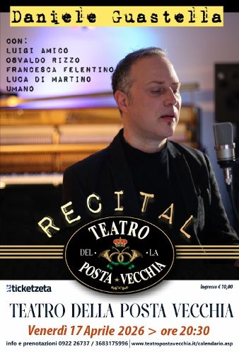 Al momento stai visualizzando Daniele Guastella in scena venerdì al teatro Posta Vecchia di Agrigento