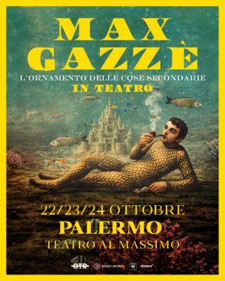 Al momento stai visualizzando Max Gazzè in concerto al Massimo di Palermo: tre serate imperdibili a ottobre
