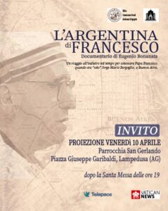 Scopri di più sull'articolo Lampedusa celebra Papa Francesco con la proiezione di “L’Argentina di Francesco” il 10 aprile