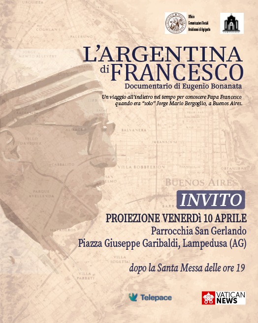 Al momento stai visualizzando Lampedusa celebra Papa Francesco con la proiezione di “L’Argentina di Francesco” il 10 aprile