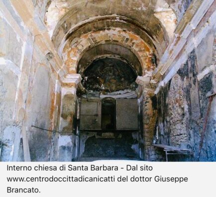 Al momento stai visualizzando La Chiesa di Santa Barbara: un viaggio nella storia di Gaetano Augello