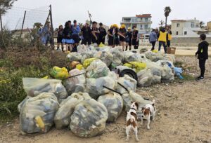 Scopri di più sull'articolo Quattro tonnellate di rifiuti rimossi da due spiagge di San Leone
