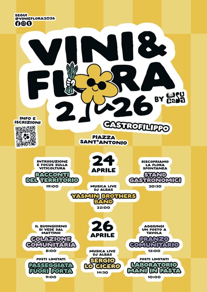 Al momento stai visualizzando Castrofilippo ospita ‘Vini & Flora’: un evento tra gusto e natura