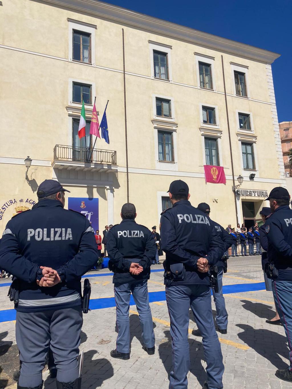 Al momento stai visualizzando Cerimonia al Palacongressi di Agrigento per i 174 anni della Polizia