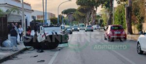 Scopri di più sull'articolo Minicar si ribalta a San Leone, conducente rimane illeso