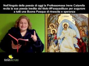 Scopri di più sull'articolo Teleacras – #Angolodellapoesia di Irene Catarella #Pasquadiluce