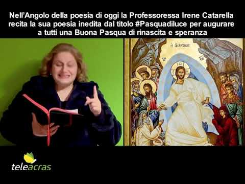 Scopri di più sull'articolo Teleacras – #Angolodellapoesia di Irene Catarella #Pasquadiluce