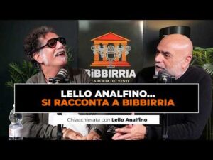 Scopri di più sull'articolo Lello Analfino si racconta senza filtri: musica, Sicilia, politica e vita | Bibbirria Podcast