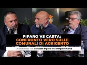 Scopri di più sull'articolo Piparo vs Carta: confronto vero sulle Comunali di Agrigento