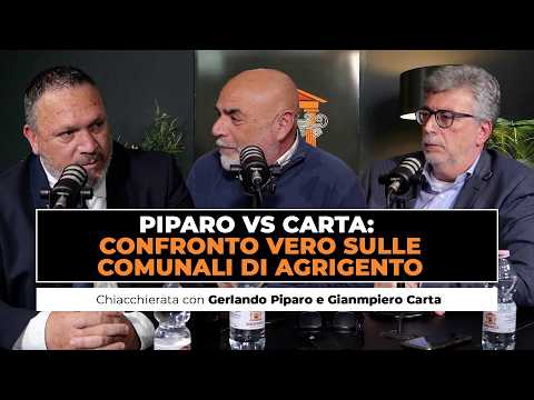 Scopri di più sull'articolo Piparo vs Carta: confronto vero sulle Comunali di Agrigento