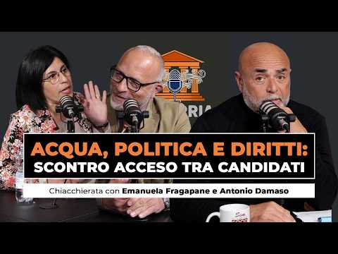 Al momento stai visualizzando Acqua, politica e diritti: scontro acceso tra Fragapane e Damaso | Bibirria Podcast