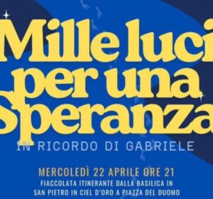 Scopri di più sull'articolo Pavia si stringe nel ricordo di Gabriele Vaccaro con una fiaccolata emozionante