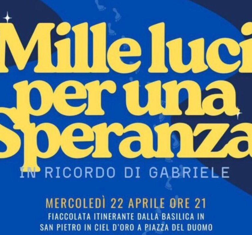 Al momento stai visualizzando Pavia si stringe nel ricordo di Gabriele Vaccaro con una fiaccolata emozionante