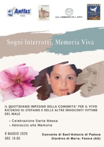 Scopri di più sull'articolo Favara ricorda Stefano e le vittime innocenti con “Sogni Interrotti