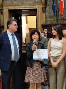 Scopri di più sull'articolo Da Canicattì a Roma: Beatrice Lodato trionfa con un prestigioso premio