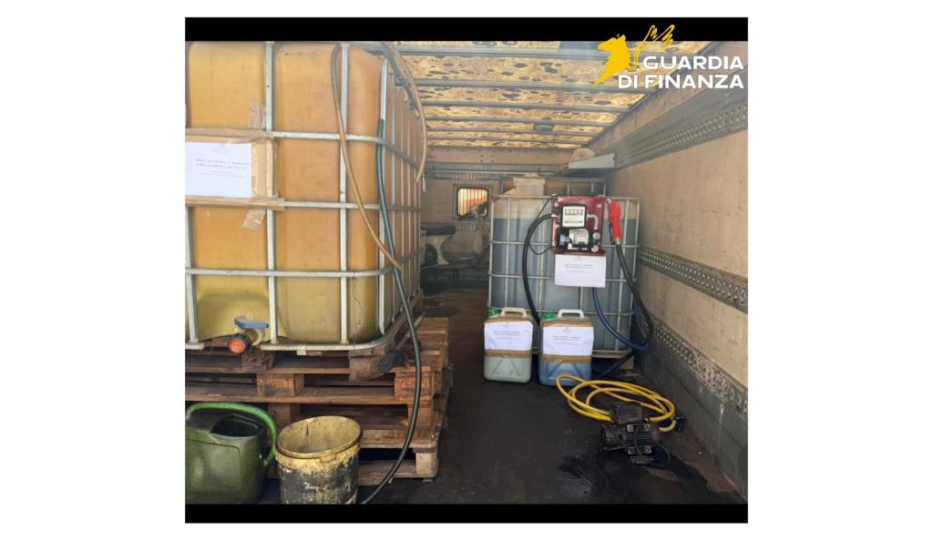 Al momento stai visualizzando Sequestrati 2.500 litri di gasolio agricolo in un deposito abusivo