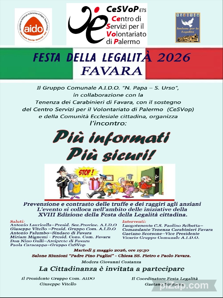 Al momento stai visualizzando Convegno a Favara per combattere le truffe agli anziani