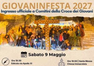 Scopri di più sull'articolo La Croce dei giovani si prepara a Comitini per Giovaninfesta 2027