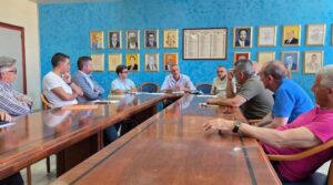 Scopri di più sull'articolo Carmelo Pace avvia le sue prime riunioni da sindaco a Ribera