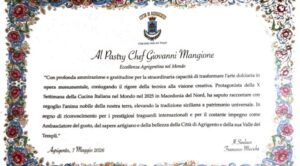 Scopri di più sull'articolo Il pastry chef agrigentino Giovanni Mangione conquista Skopje e il mondo
