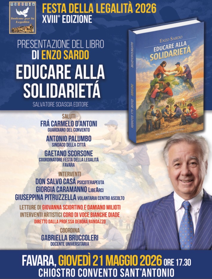 Scopri di più sull'articolo Presentato il libro di Enzo Sardo: un appello alla solidarietà comunitaria