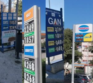 Scopri di più sull'articolo Prezzi dei carburanti in Sicilia: il gasolio supera i 2 euro al litro