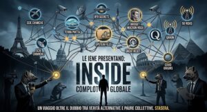 Scopri di più sull'articolo Inside Complotto Globale: Le Iene esplorano verità e paure sociali