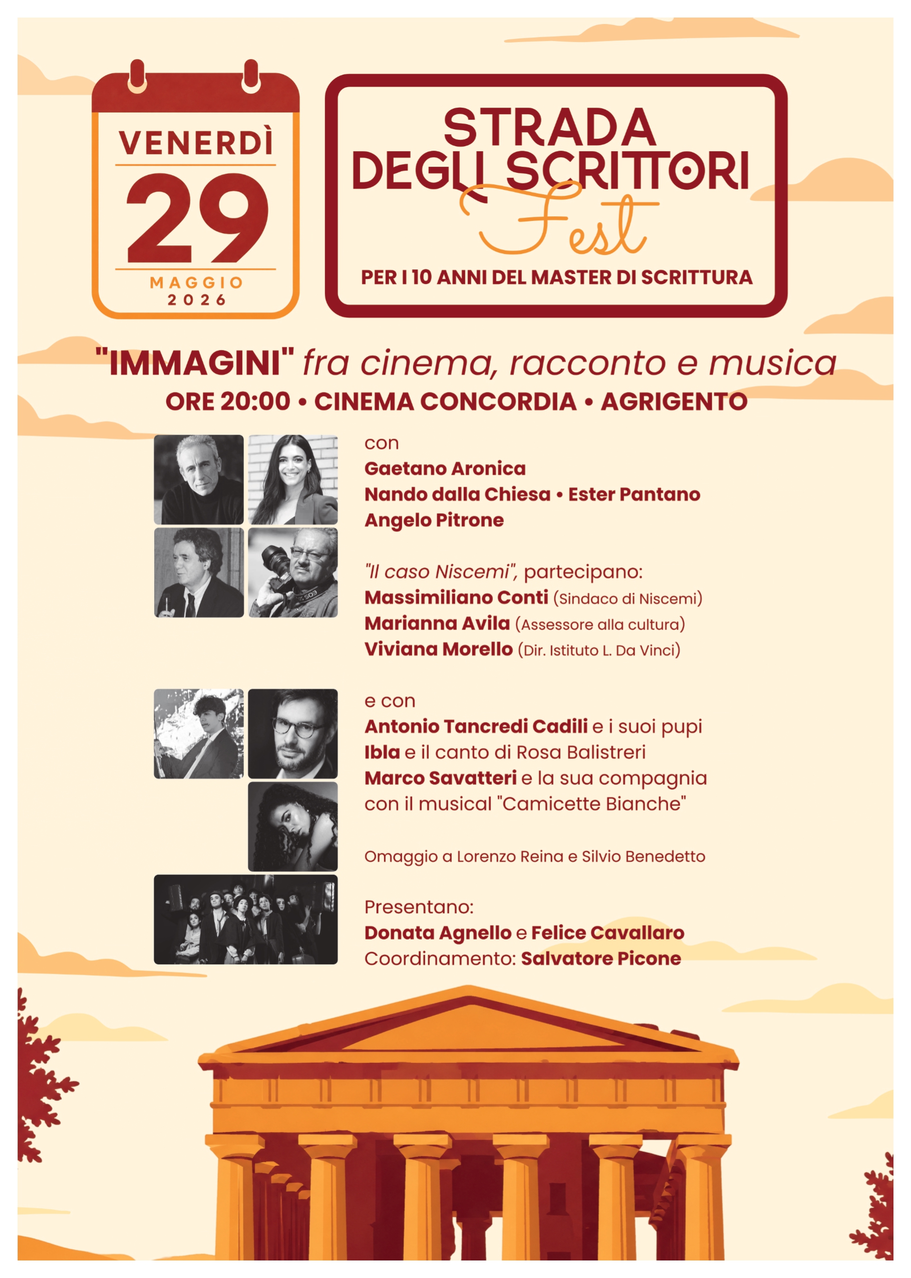Al momento stai visualizzando Agrigento ospita “Immagini”: un viaggio tra cinema, racconti e musica