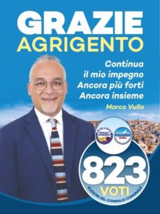 Scopri di più sull'articolo Marco Vullo entra nel consiglio comunale di Agrigento: ecco le sue parole