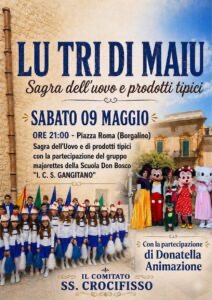 Scopri di più sull'articolo Canicattì celebra “Lu Tri di Maju”: ecco il programma della festa