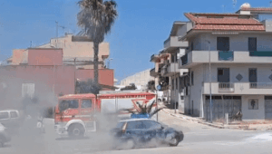 Scopri di più sull'articolo Incendio in corsa a S.Margherita di Belice: gli occupanti scampano illesi
